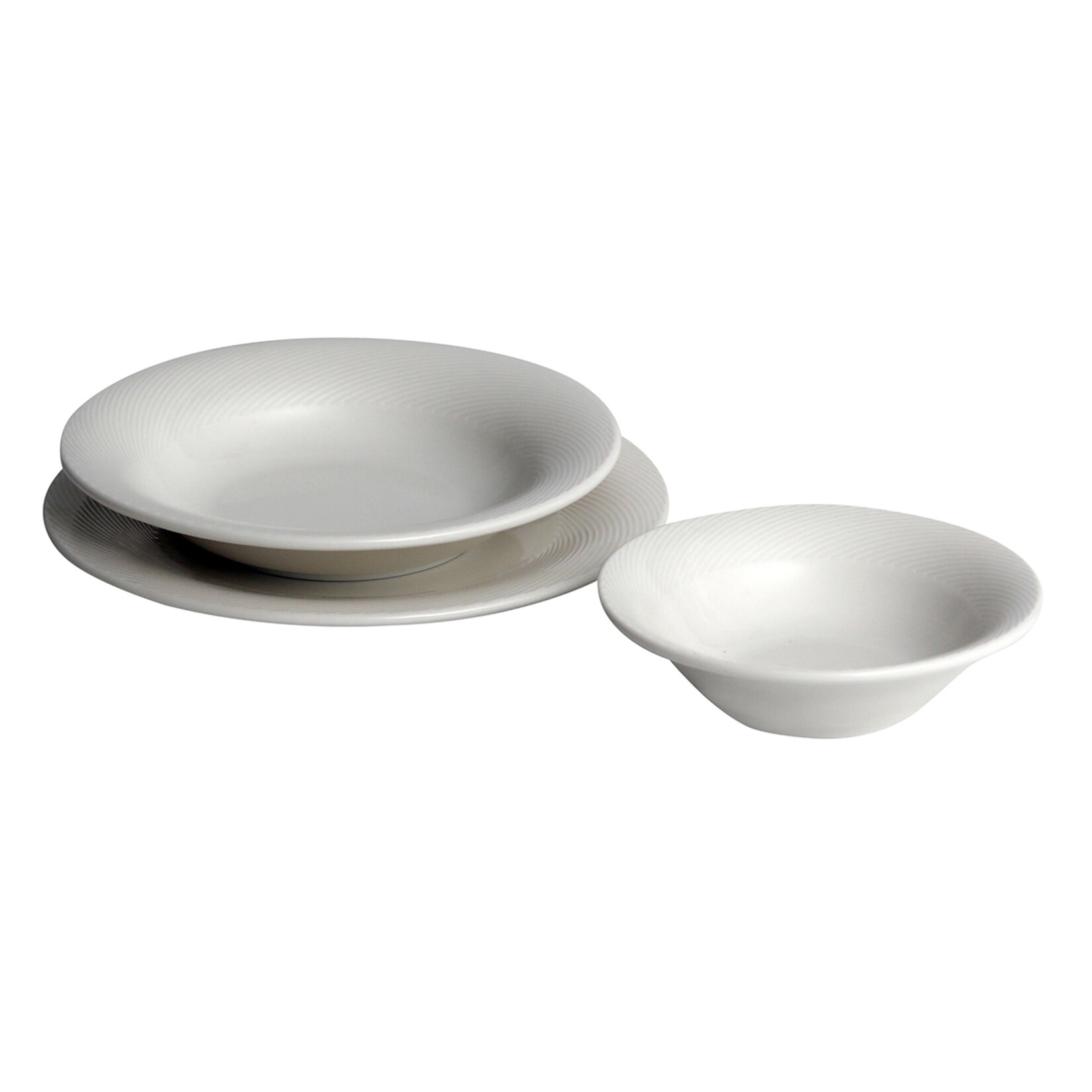 Güral Porselen 18 Parça 6 Kişilik Bone Yemek Takımı