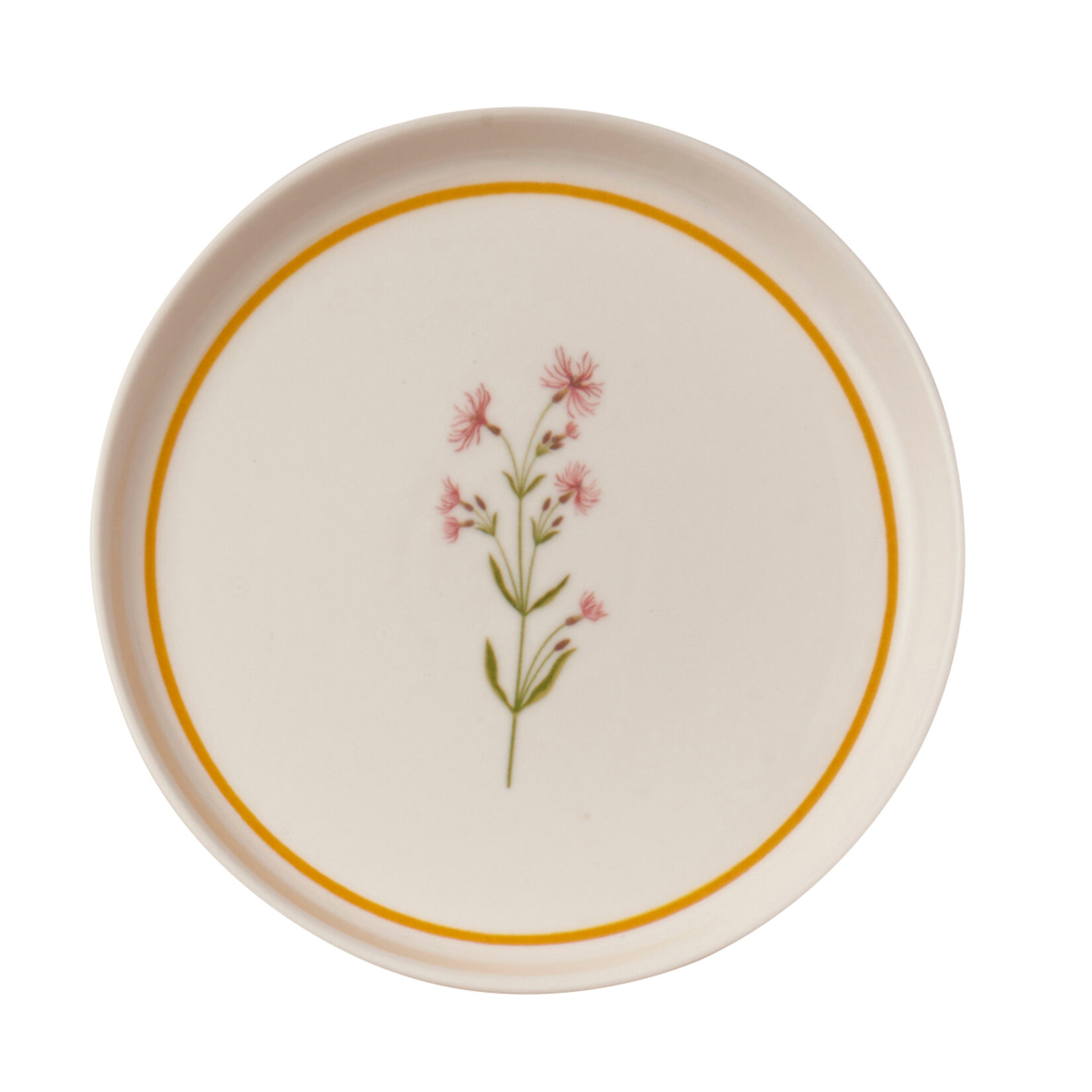 Güral Porselen Çiçek Düz Tabak 21 Cm - Görsel 3