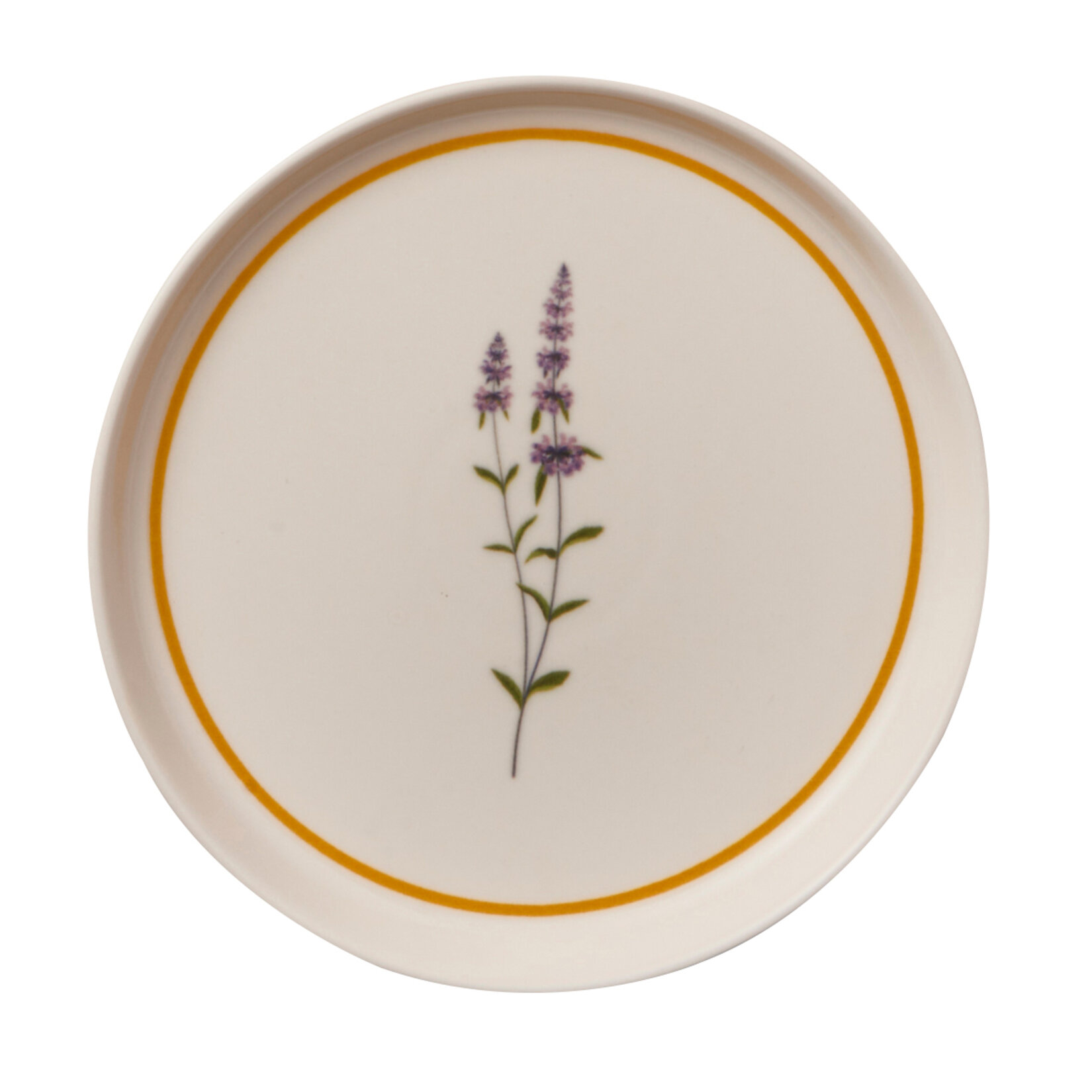 Güral Porselen Çiçek Düz Tabak 21 Cm - Görsel 2