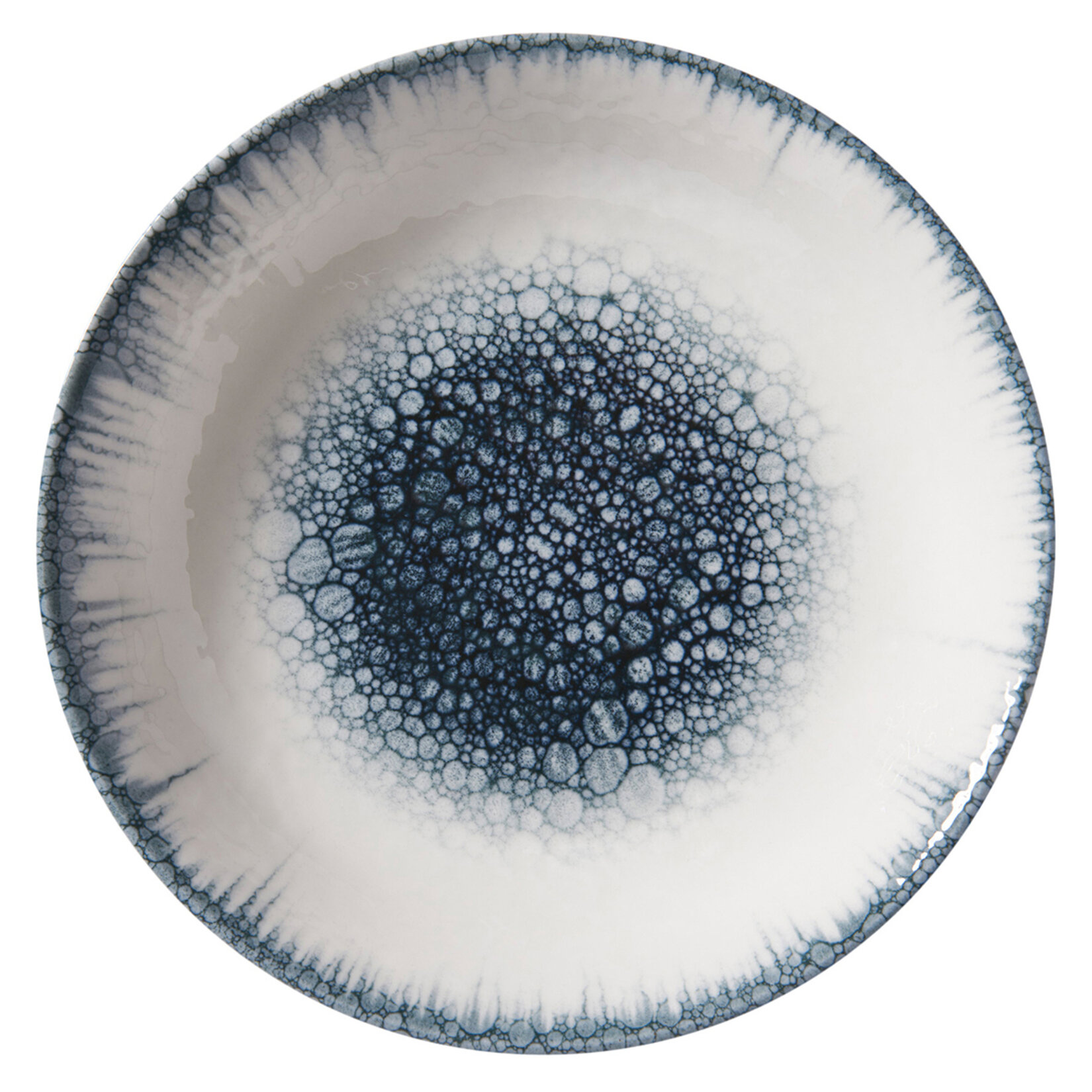 Güral Porselen Mavi Seri Düz Tabak 19 Cm