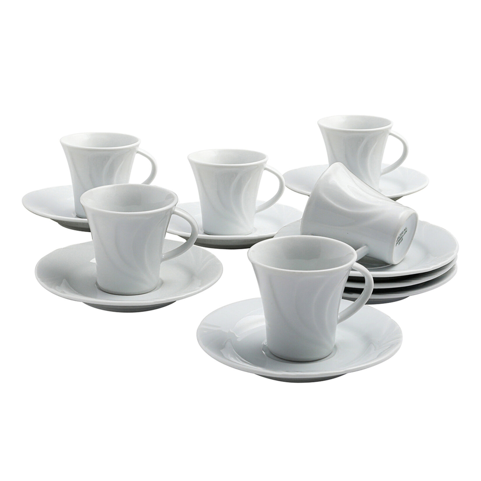 Güral Porselen Honey 6 Kişilik Kahve Takımı