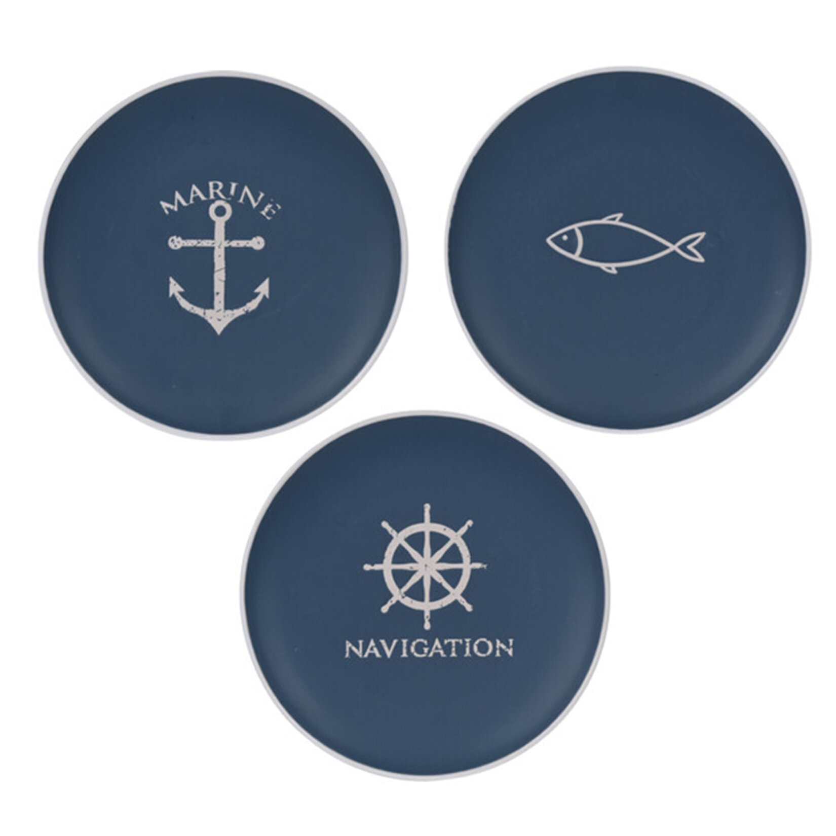 Koopman Marin Seramik Tabak 20 Cm - Görsel 1