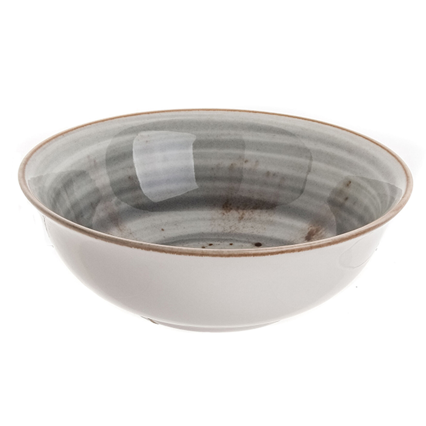 Tulu Porselen Kase Gri 14 Cm