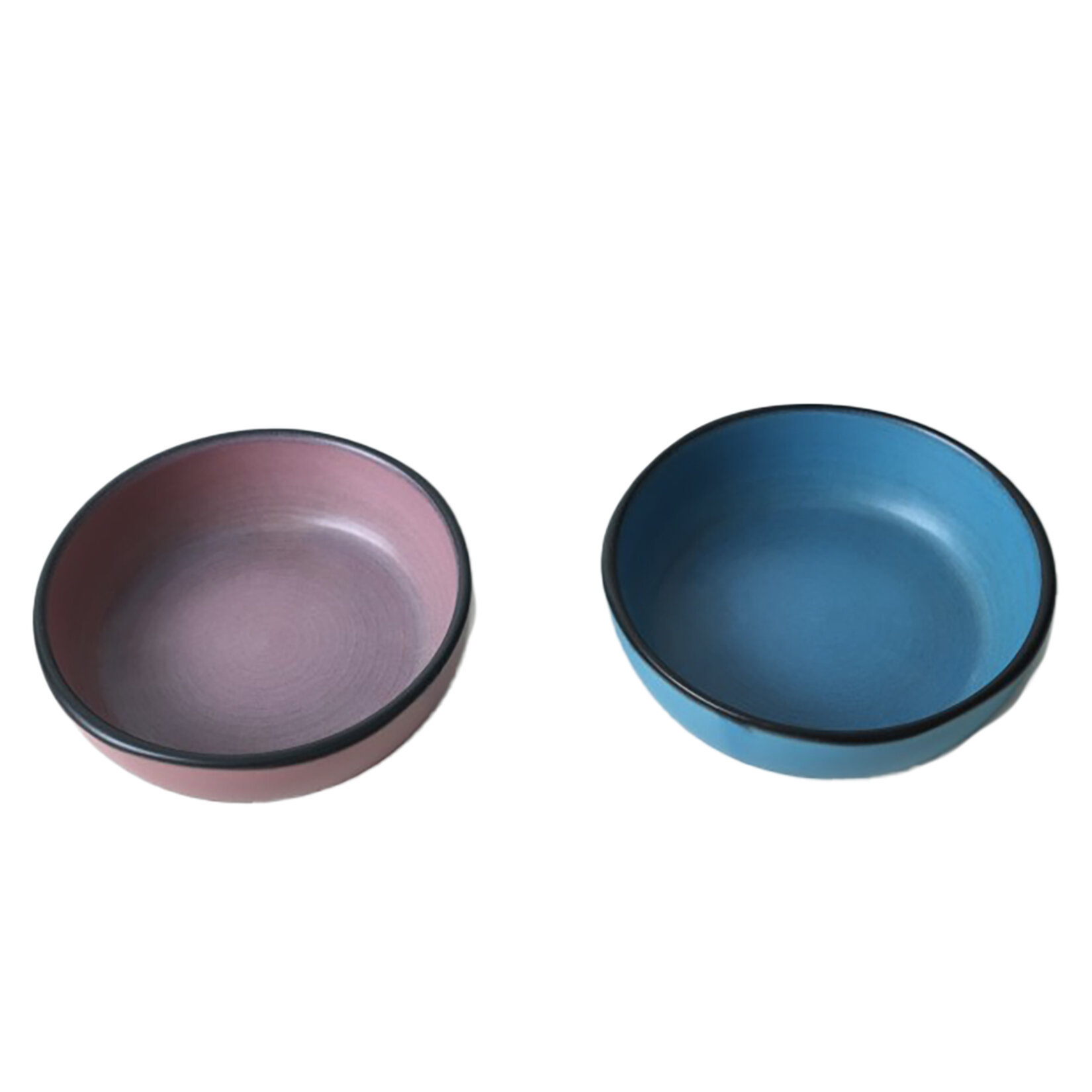 Keramika Saten Seri Kase Mavi/Pembe 16 Cm