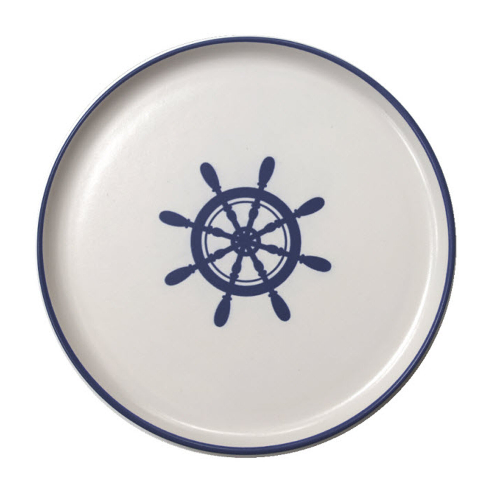 Keramika Marin Dekor Pasta Tabak 22 Cm - Görsel 1