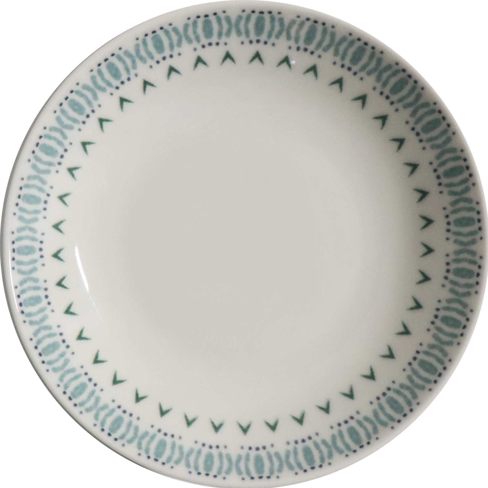 Tulu Porselen Etnik Çukur Tabak 19 Cm