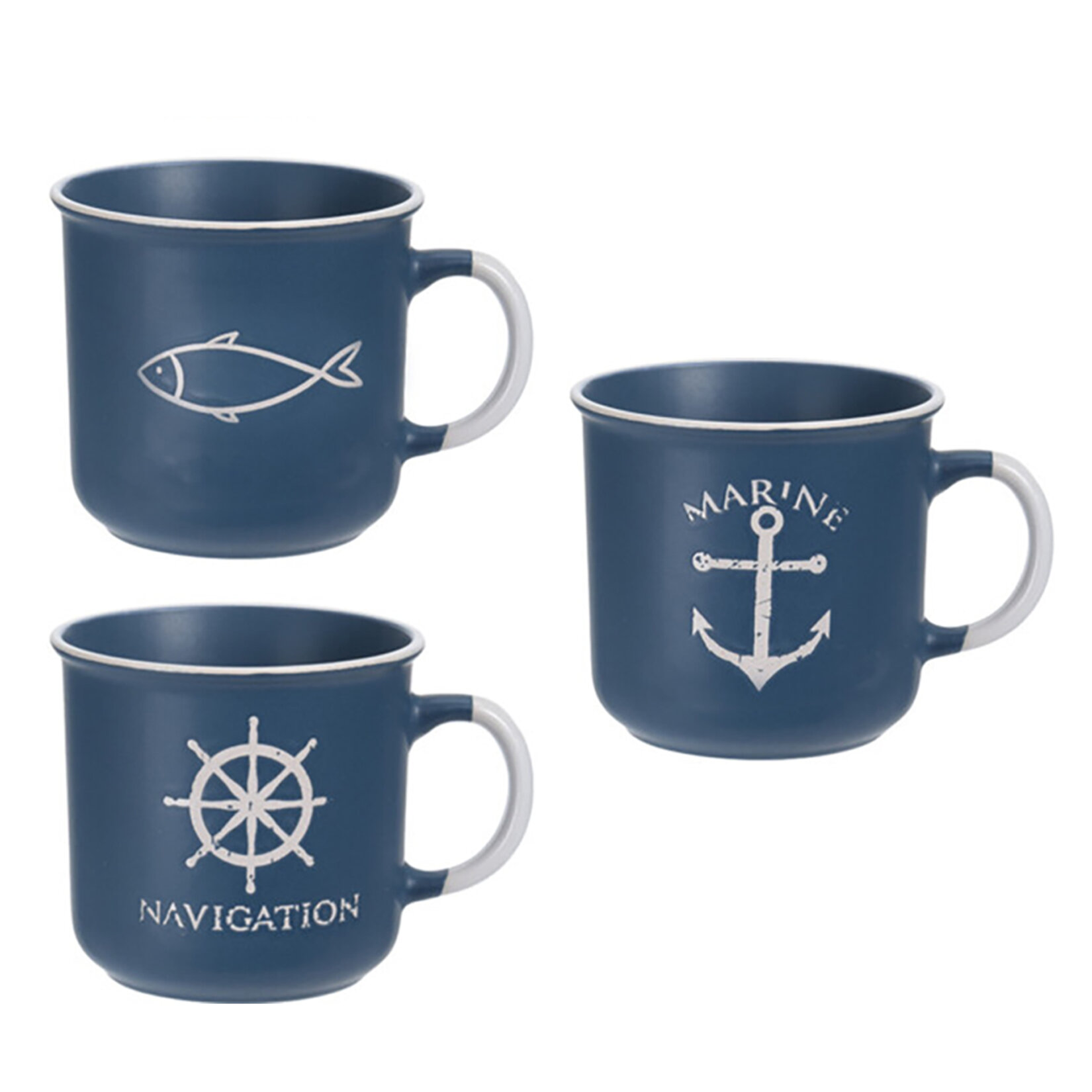 Koopman Sea Seramik Kupa 400 Ml - Görsel 2