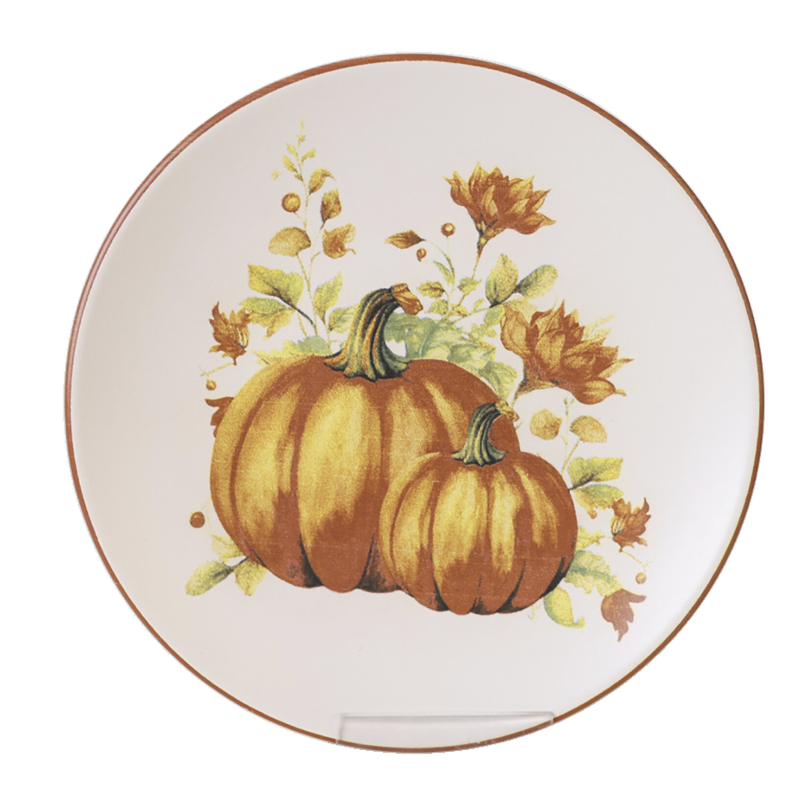 Keramika Seramik Servis Tabak Balkabak 26 Cm - Görsel 1