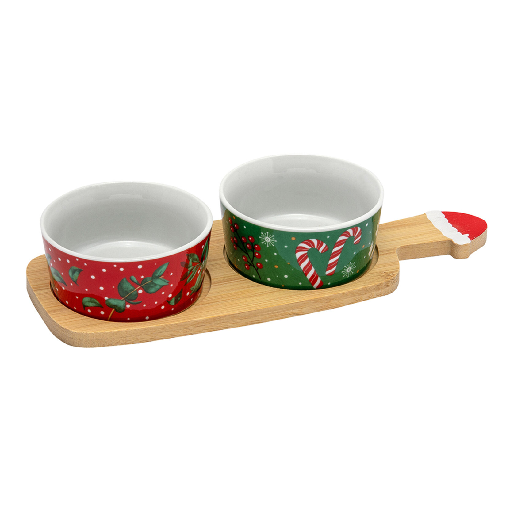 Touch Me Winter 2'li Porselen Sunumluk 