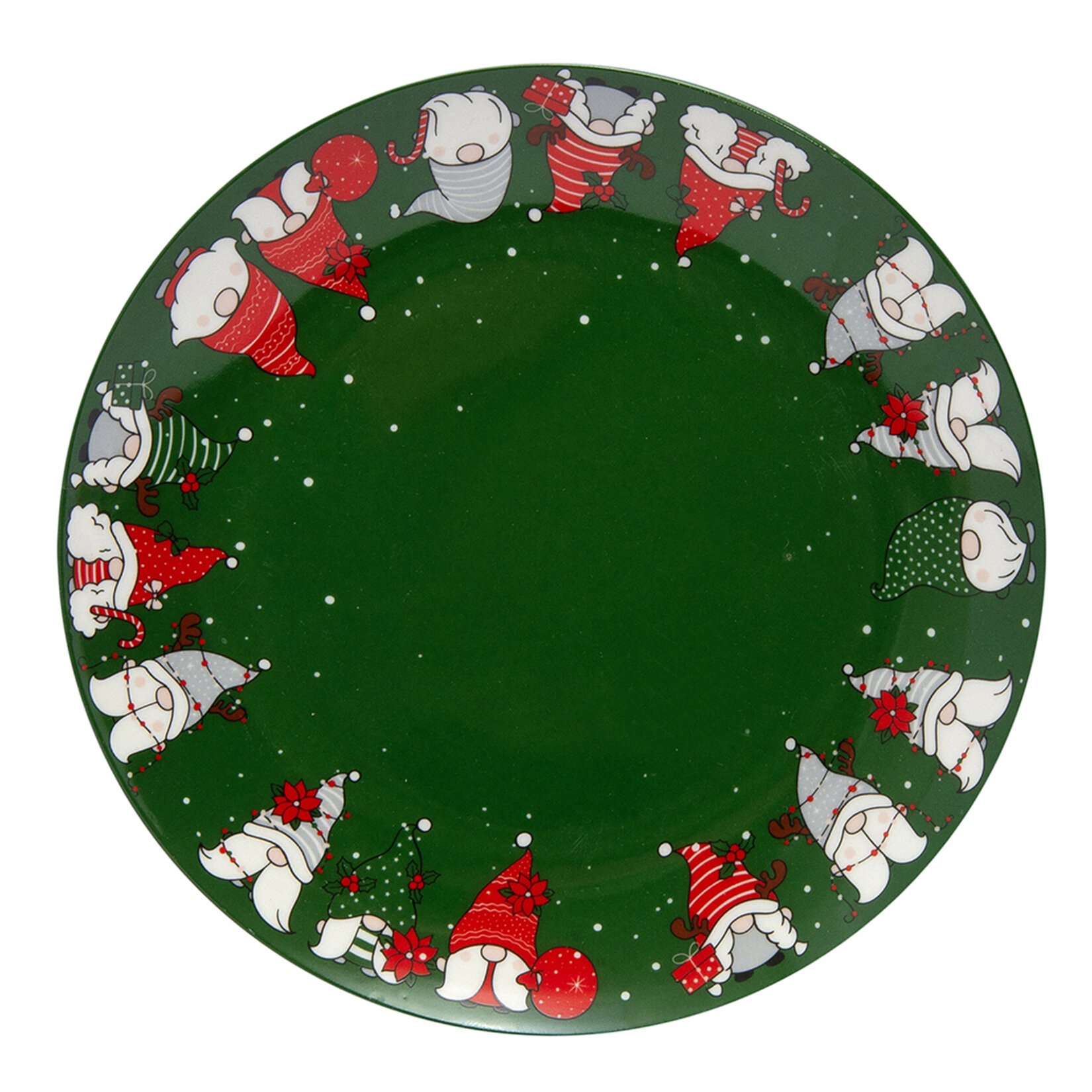 Touch Me New Bone Yılbaşı Tabak 19 Cm - Görsel 1