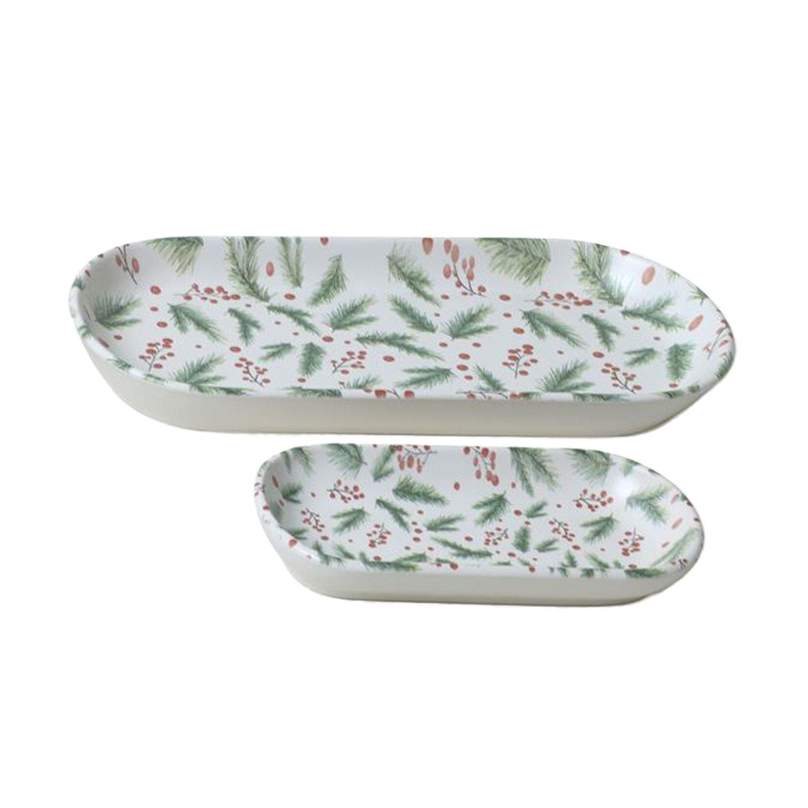 Keramika Yılbaşı Dekorlu Noyan Kayık 16 Cm - Görsel 3