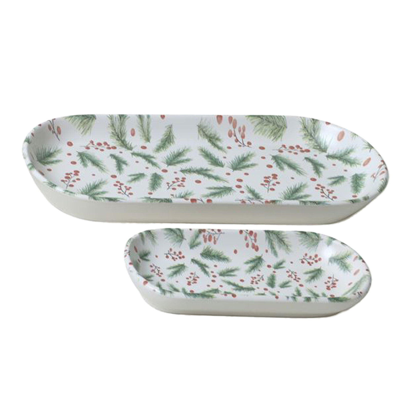 Keramika Yılbaşı Dekorlu Noyan Kayık 26 Cm - Görsel 3