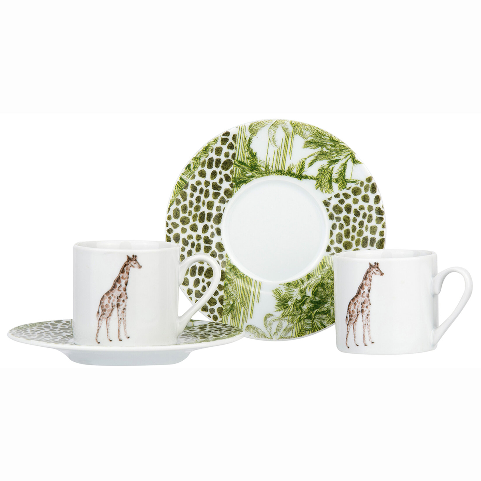 Kütahya Porselen Animal 4 Parça Kahve Takımı - Görsel 4