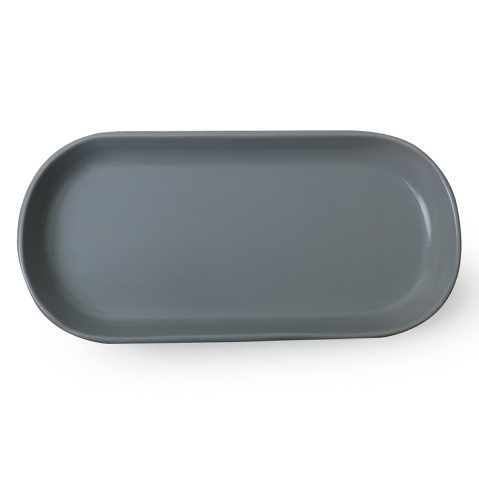 Keramika Nordic Kayık Noyan Yeşil / Gri 26 Cm - Görsel 2