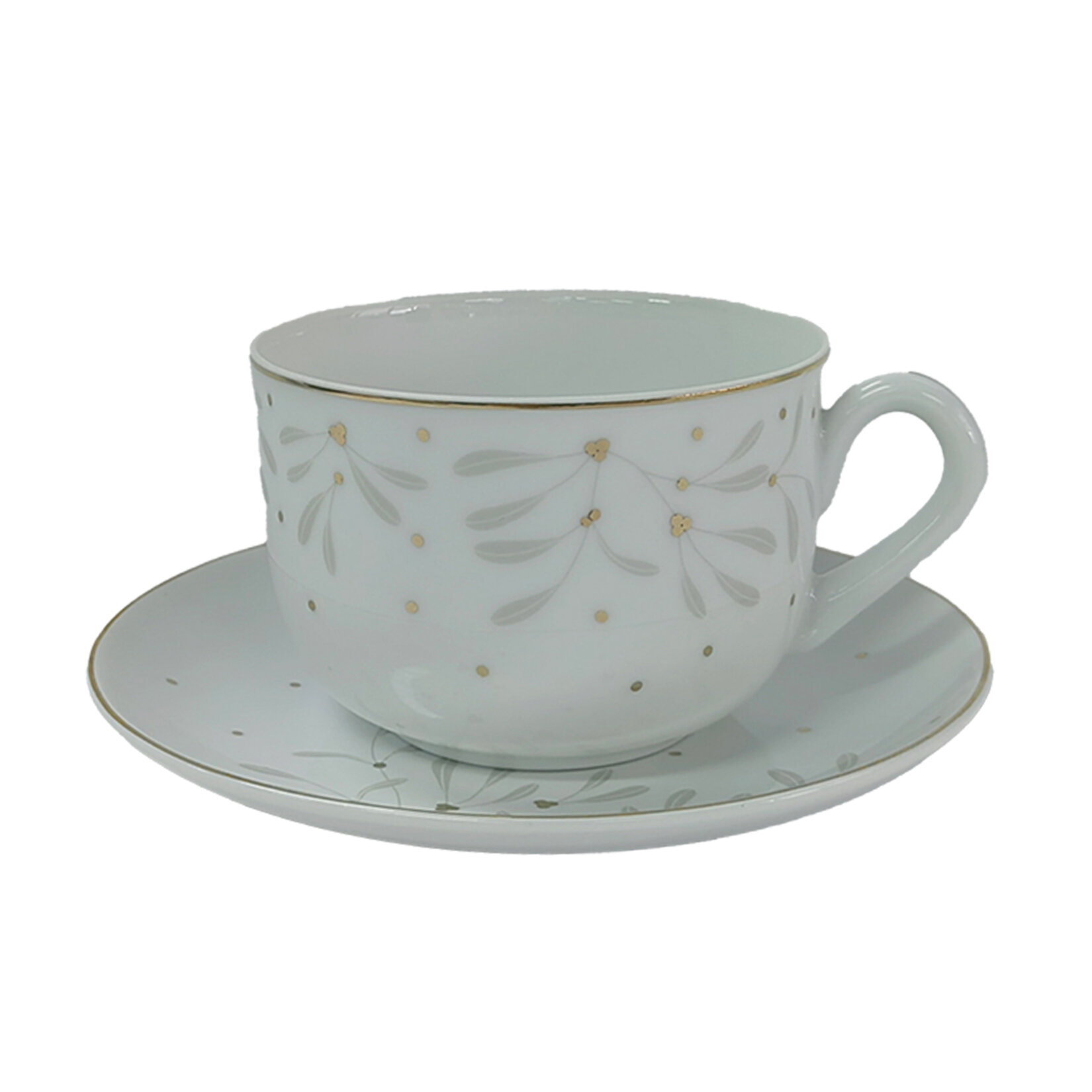 Touch Me New Bone Premium 4 Parça Çay Fincan Takımı