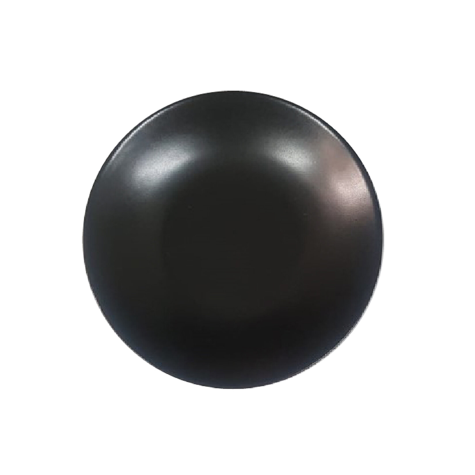 Tulu Porselen Deniz Saten Çukur Tabak Siyah 21.5 Cm