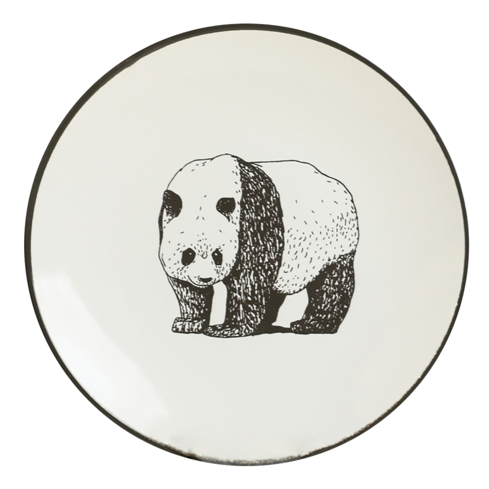 Keramika Seramik Ege Pasta Tabak - Animal Dekor - Görsel 2