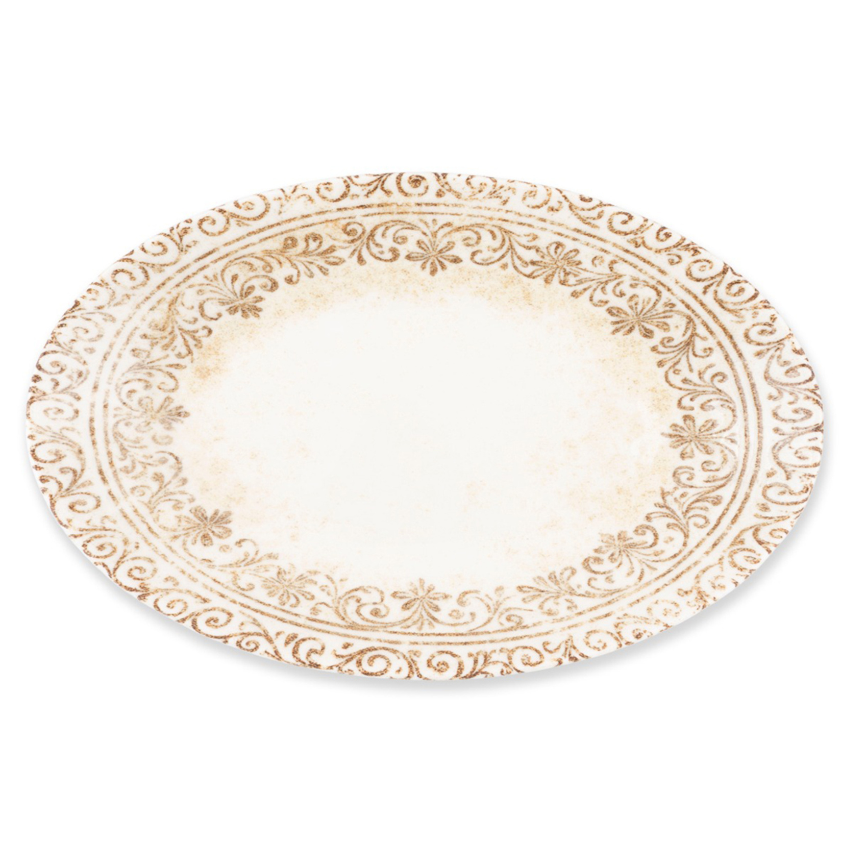 Bambum Şems Porselen Kayık Tabak 21 Cm