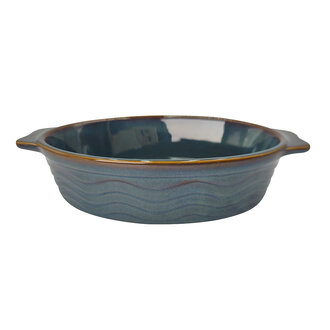 Touch Me Stoneware Oval Fırın Kabı 25 Cm