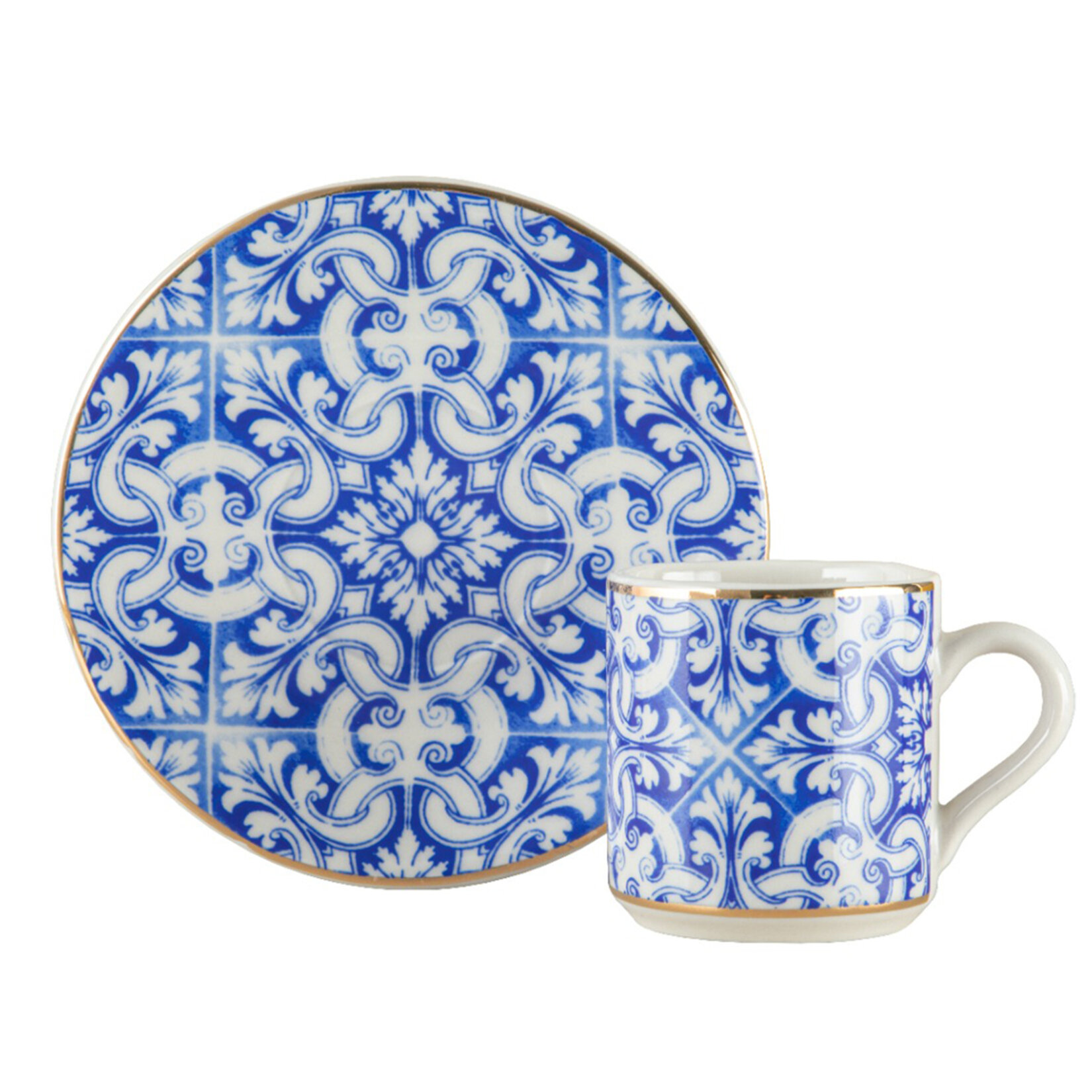 Aryıldız Piastrella Porselen Kahve Fincan Seti 12