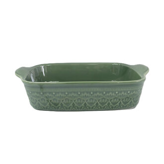 Touch Me Stoneware Dikdörtgen Fırın Kabı 25 Cm
