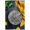 Keramika Seramik Servis Tabağı 26 Cm Zebra - Görsel 4