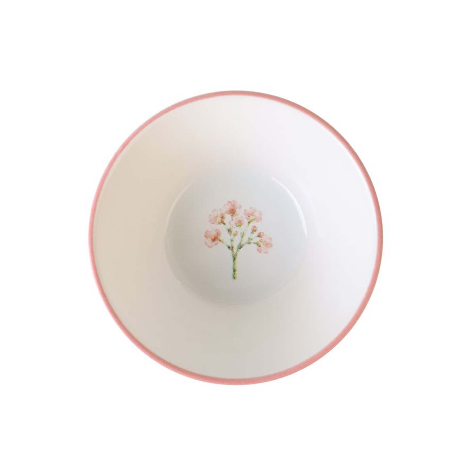 Keramika Minimal Çiçek Sosluk 13 Cm