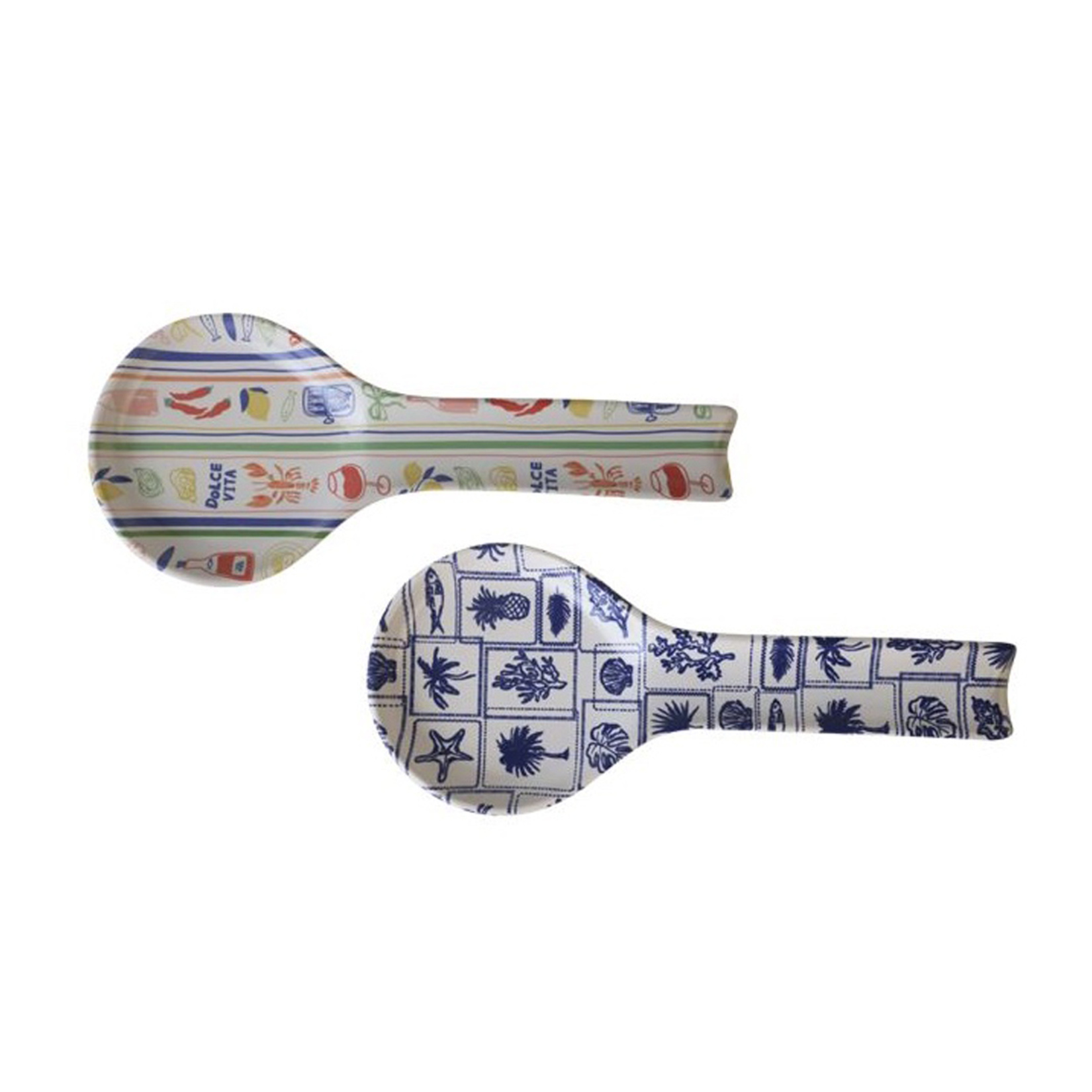Keramika Marin Desen Ege Kaşıklık 27 Cm