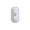 Keramika Çiçekli Motto Kayık Tabak 16 Cm - Görsel 1