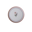 Keramika Çiçek Motto Pasta Tabak 22 Cm - Görsel 2