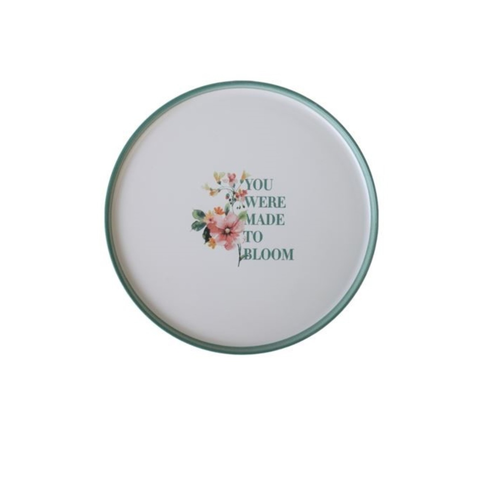 Keramika Çiçek Motto Servis Tabak 28 Cm - Görsel 1