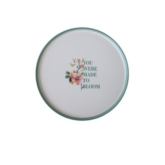 Keramika Çiçek Motto Servis Tabak 28 Cm