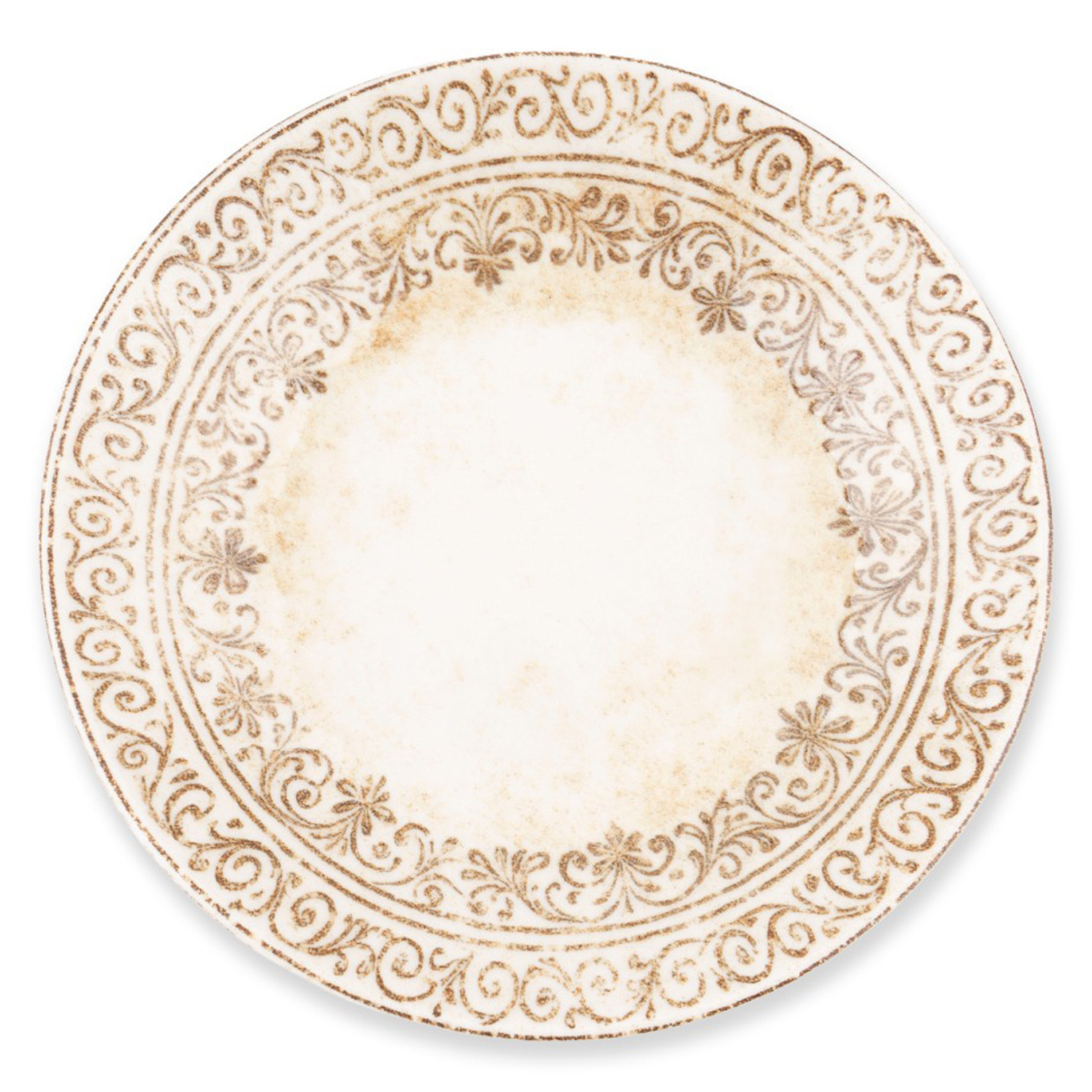 Bambum Şems Porselen Çukur Tabak 19 Cm