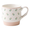 Touch Me New Bone Mini Floral Kupa 300 Ml - Görsel 1
