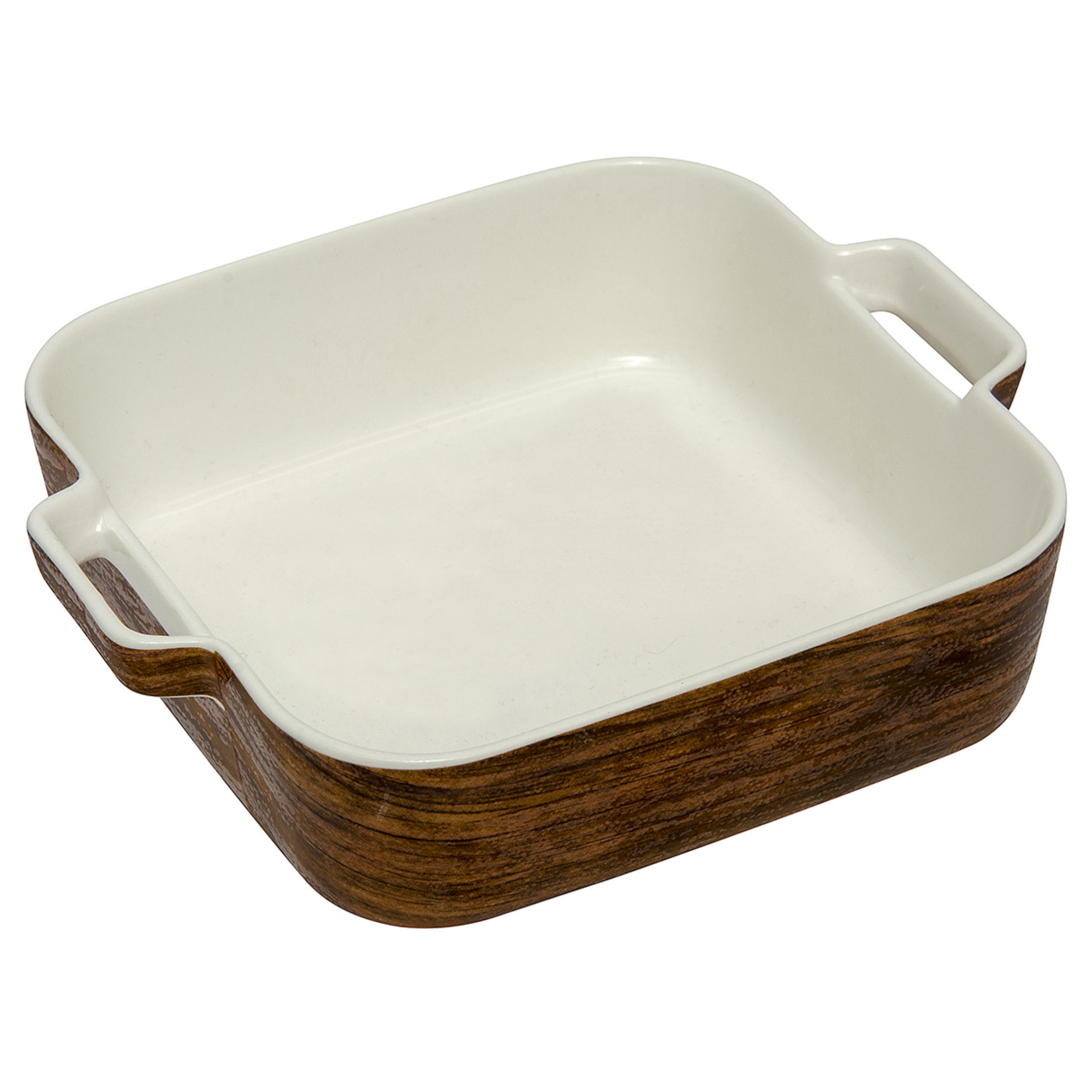 Touch Me Wood Porselen Fırın Kabı 19.5 Cm (e18-yg18) - Görsel 1