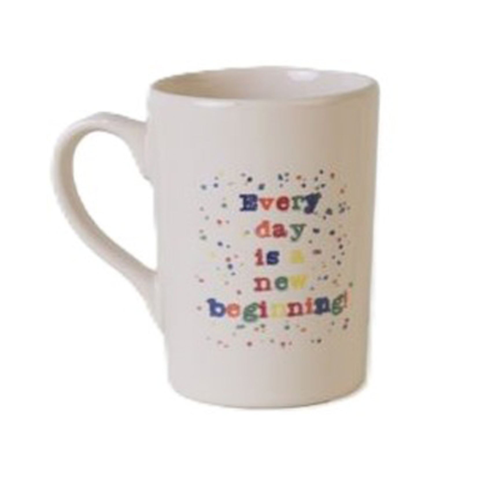 Keramika Renkli Motto Kupa 8 Cm - Görsel 2