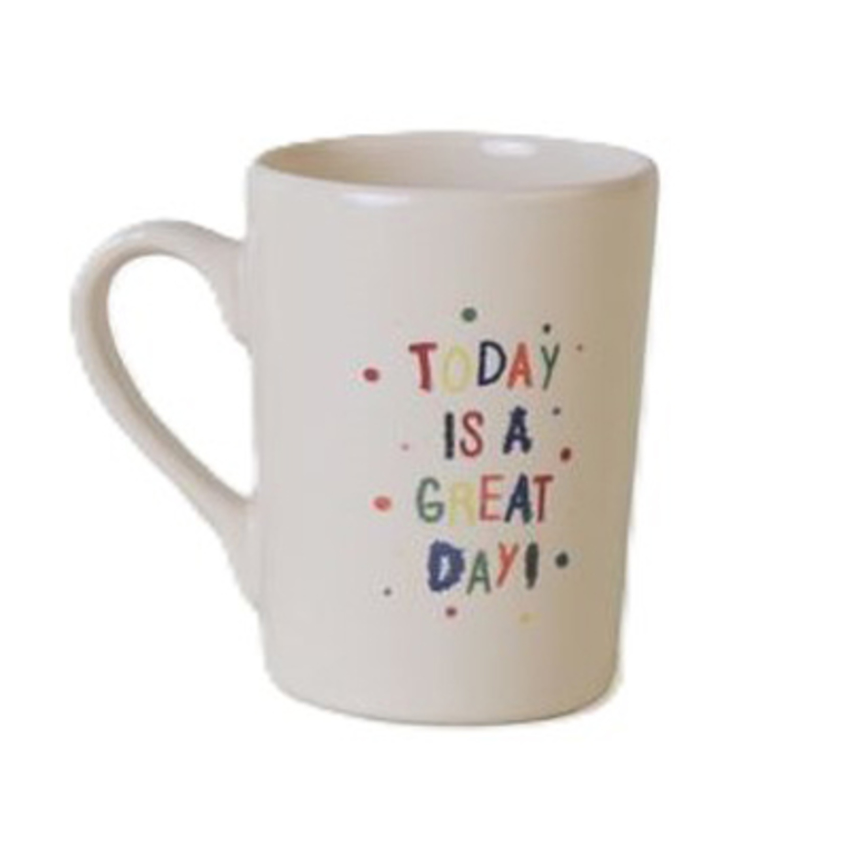 Keramika Renkli Motto Kupa 8 Cm - Görsel 3