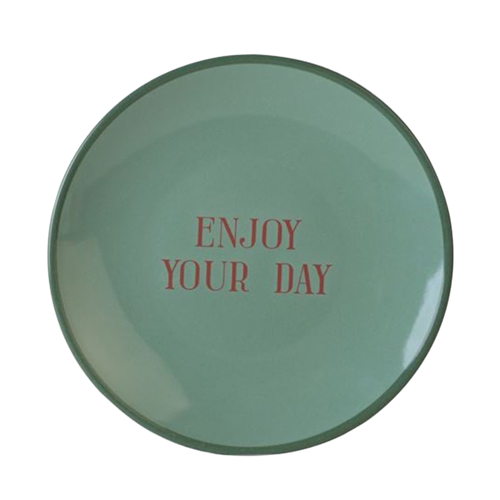 Keramika Pink Motto Pasta Tabak 20 Cm - Görsel 2