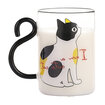 Cambu Kitty Kedi Figürlü Borosilikat Kupa 300 Ml - Görsel 3