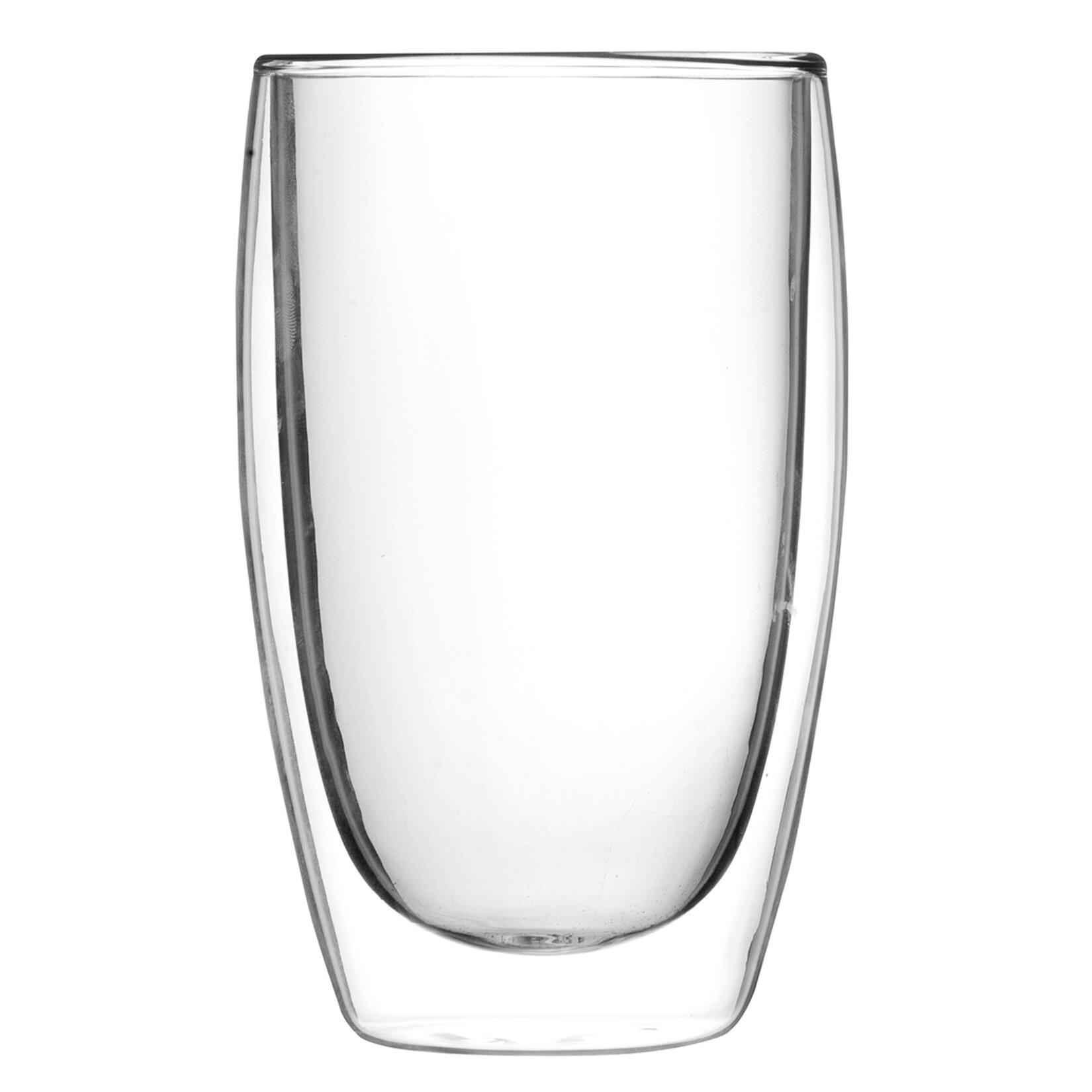 Touch Me Çift Cidarlı 490 Ml Bardak Clear