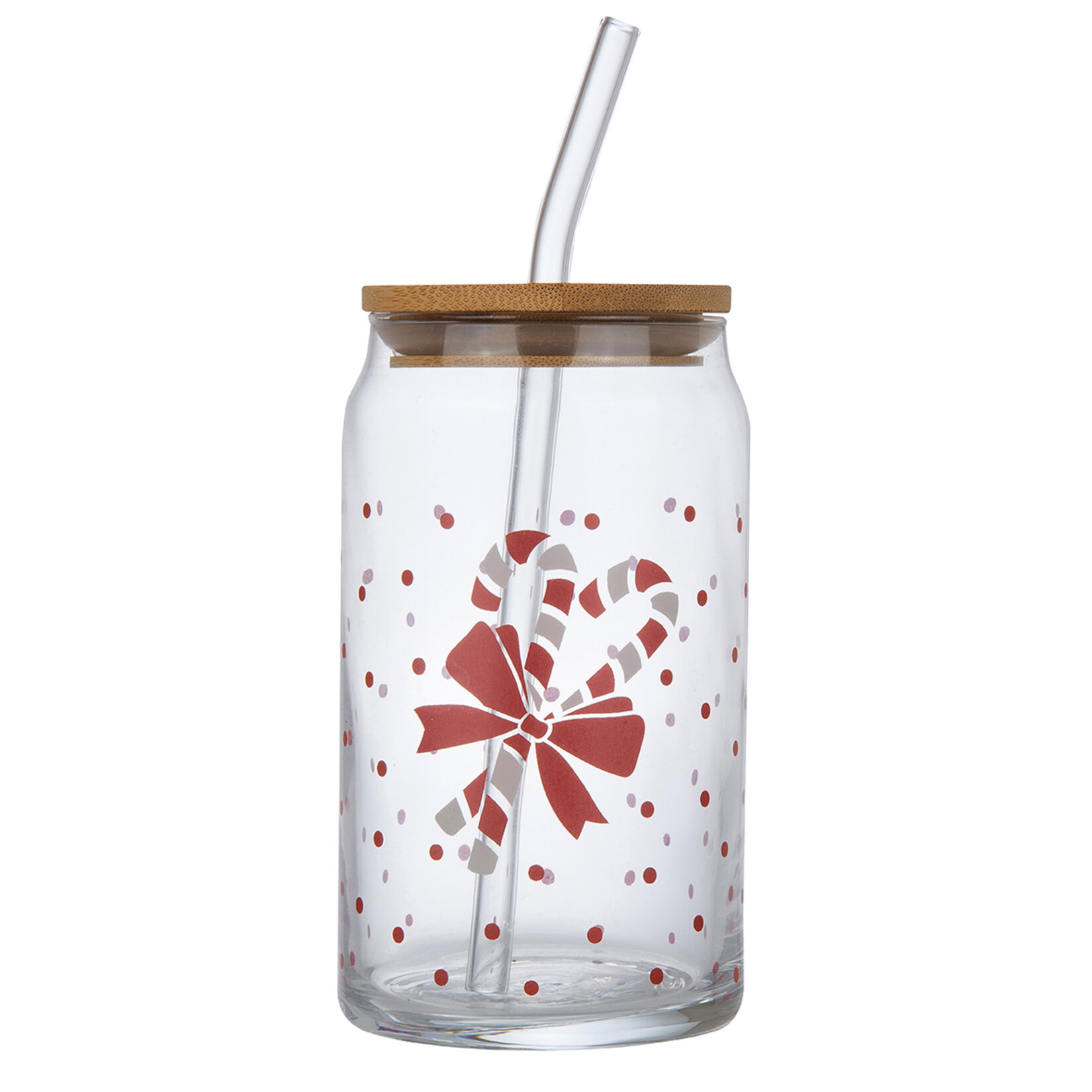 Touch Me Pipetli Bambu Kapaklı Bardak 460 Ml - Görsel 2