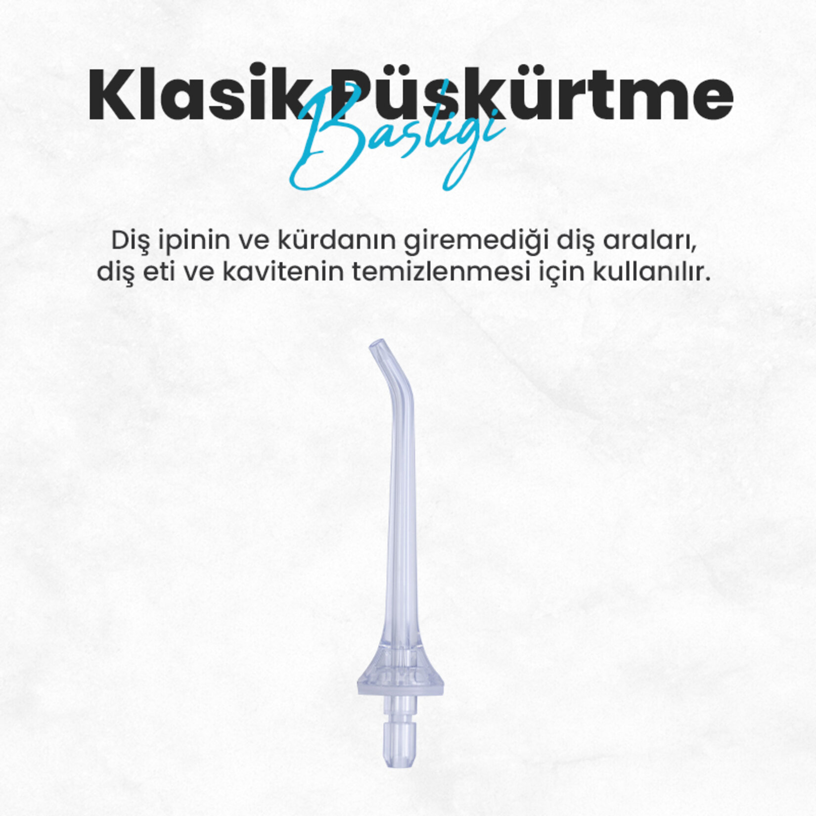 Dentac Ağız Duşu Yedek Başlığı - Görsel 4