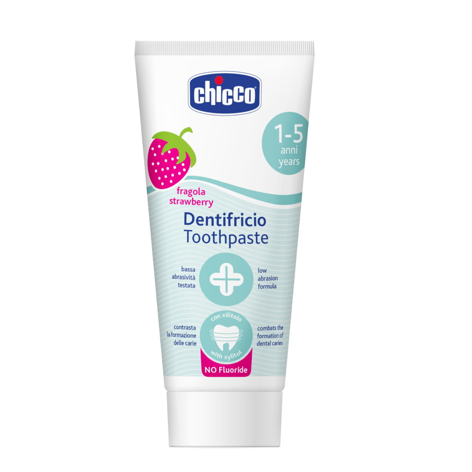 Chicco Diş Macunu 12M+ Çilekli 50 Ml - Görsel 1