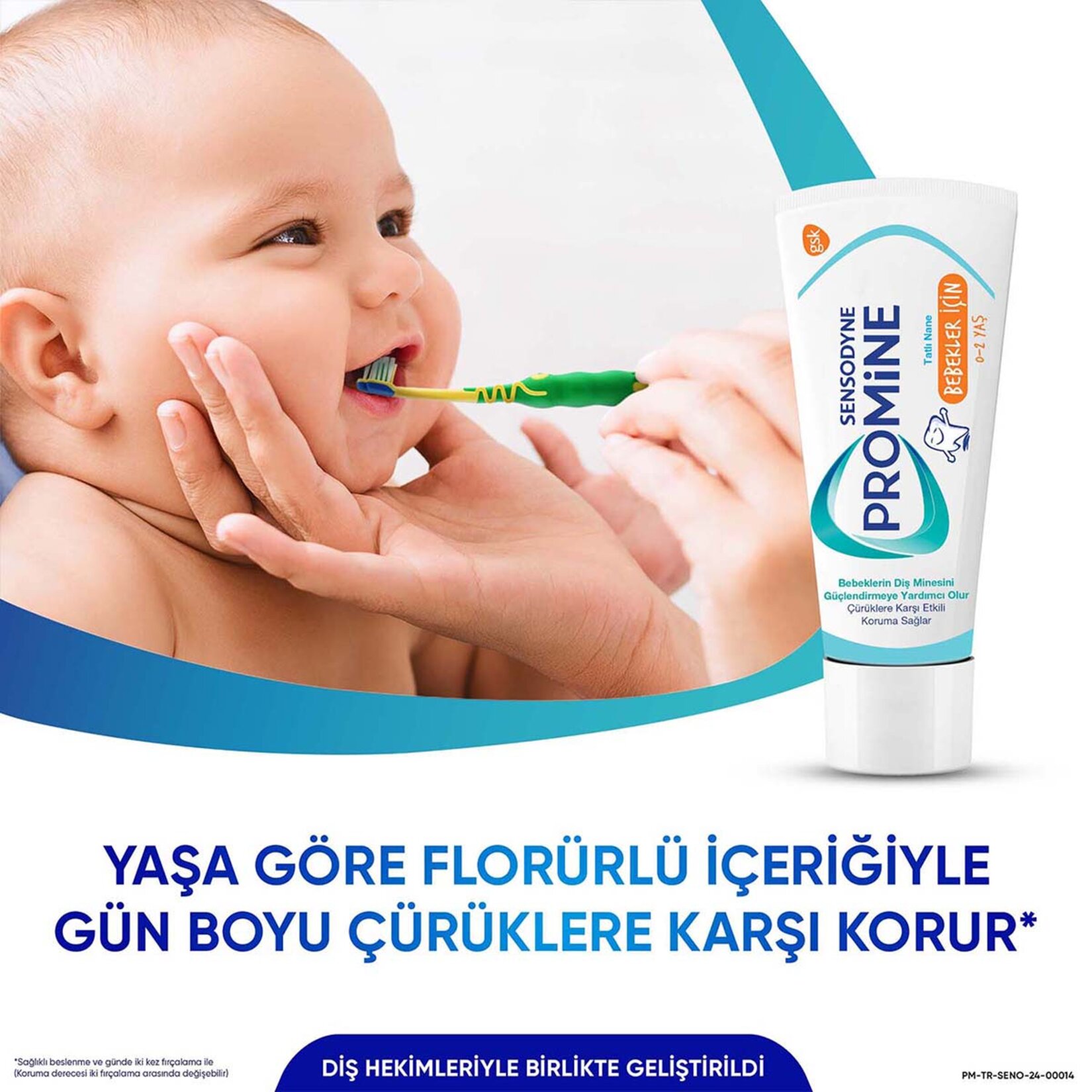Sensodyne Promine Baby 0-2 Yaş Diş Macunu 50 Ml - Görsel 3