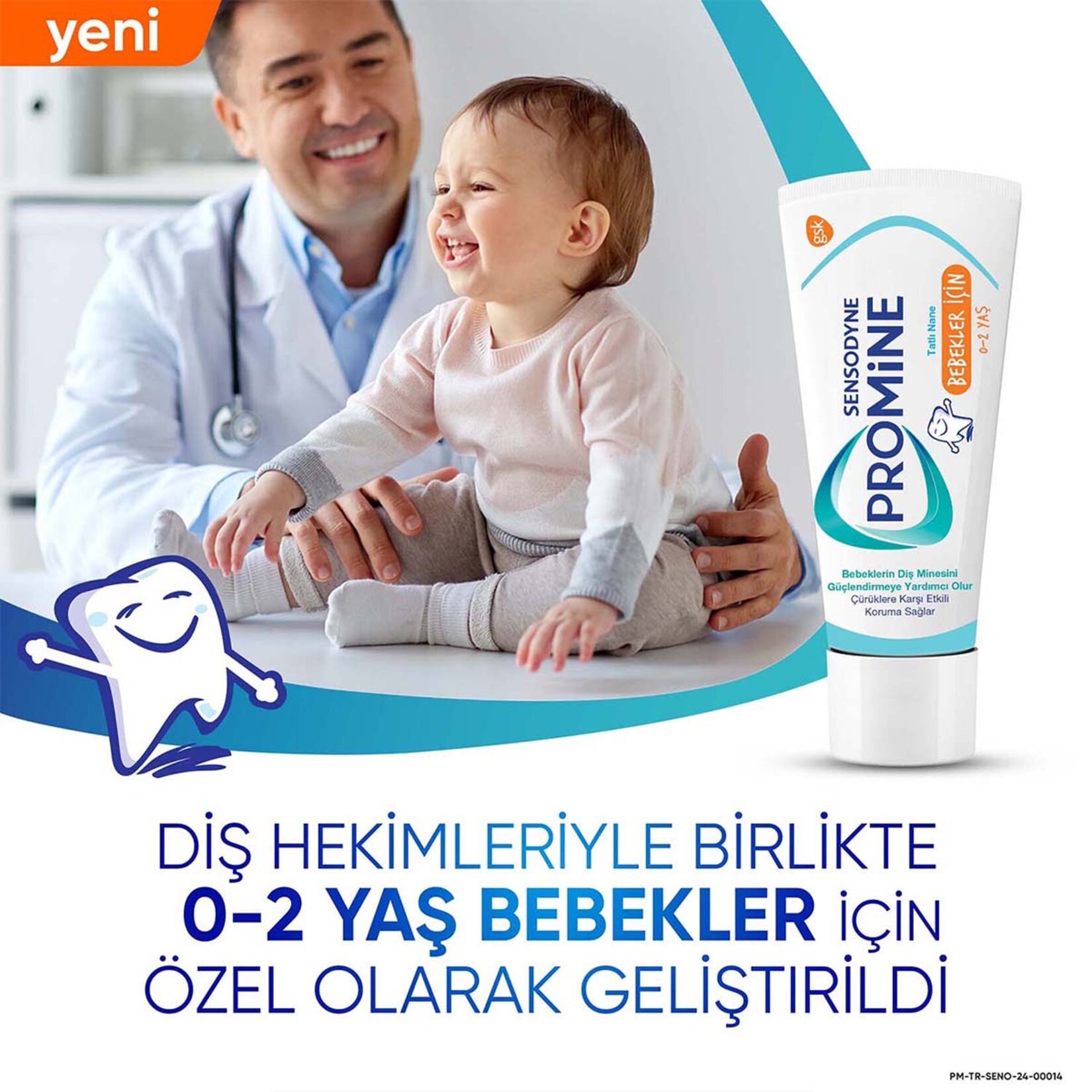 Sensodyne Promine Baby 0-2 Yaş Diş Macunu 50 Ml - Görsel 2