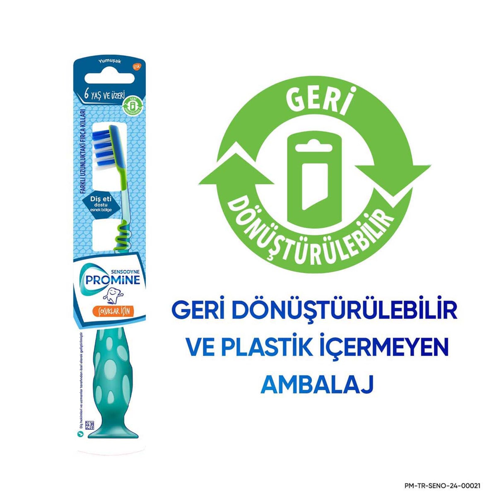 Sensodyne Promıne Çocuk 6+ Yaş Diş Fırçası - Görsel 5