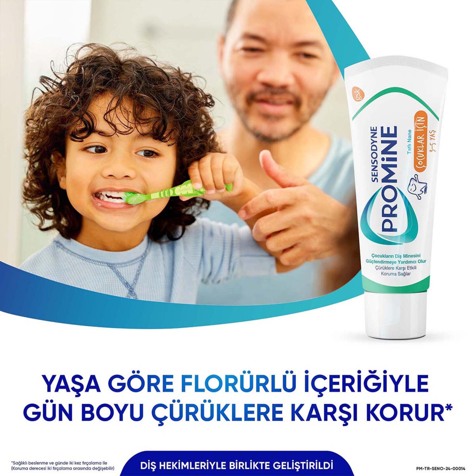 Sensoyne Promine Kids 3-5 Yaş Diş Macunu 50 Ml - Görsel 4