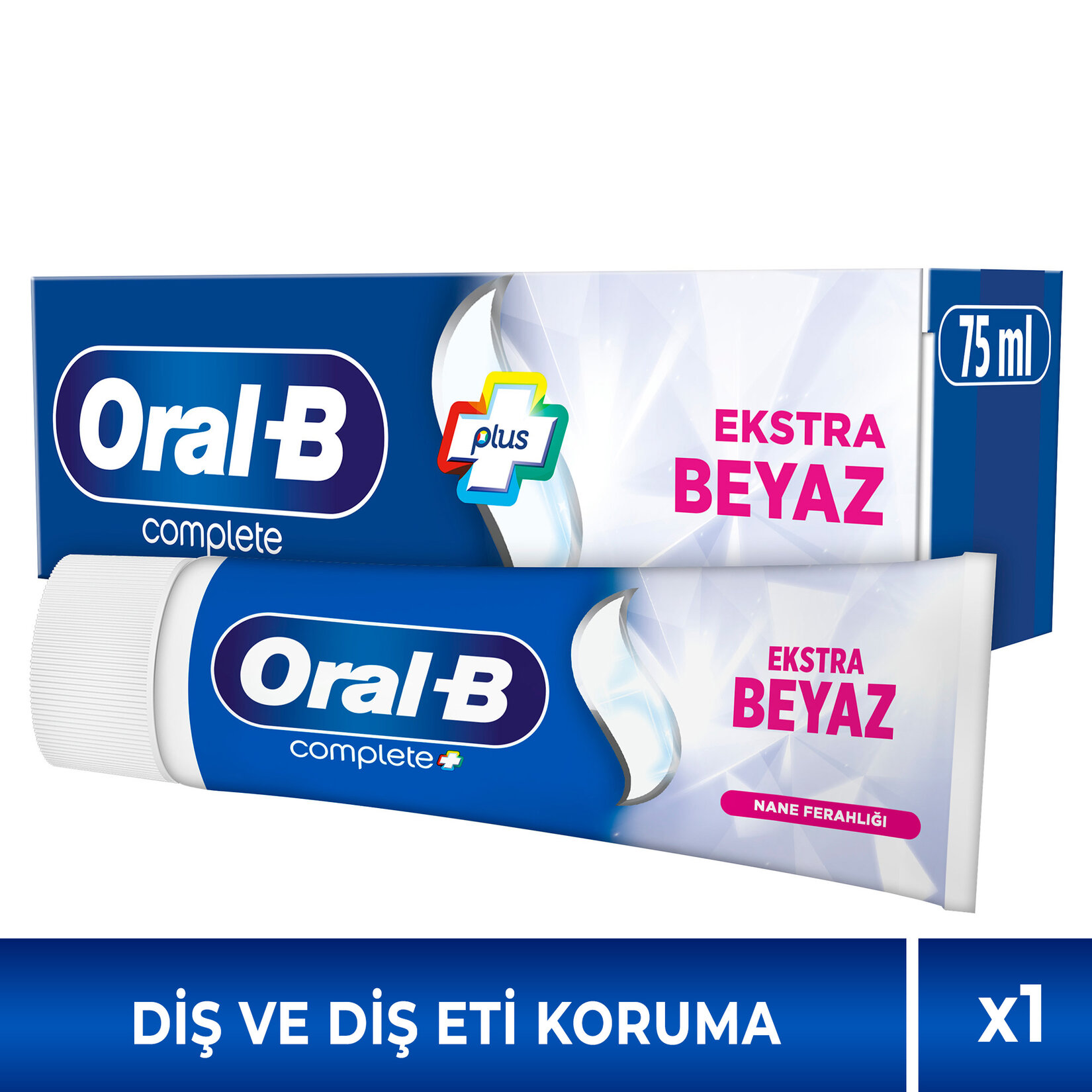Oral-B Komple 7 Ekstra Beyaz Diş Macunu 75 Ml - Görsel 2