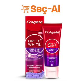 Colgate Optic White Purple Reveal Beyazlatıcı Diş Macunu 75 Ml