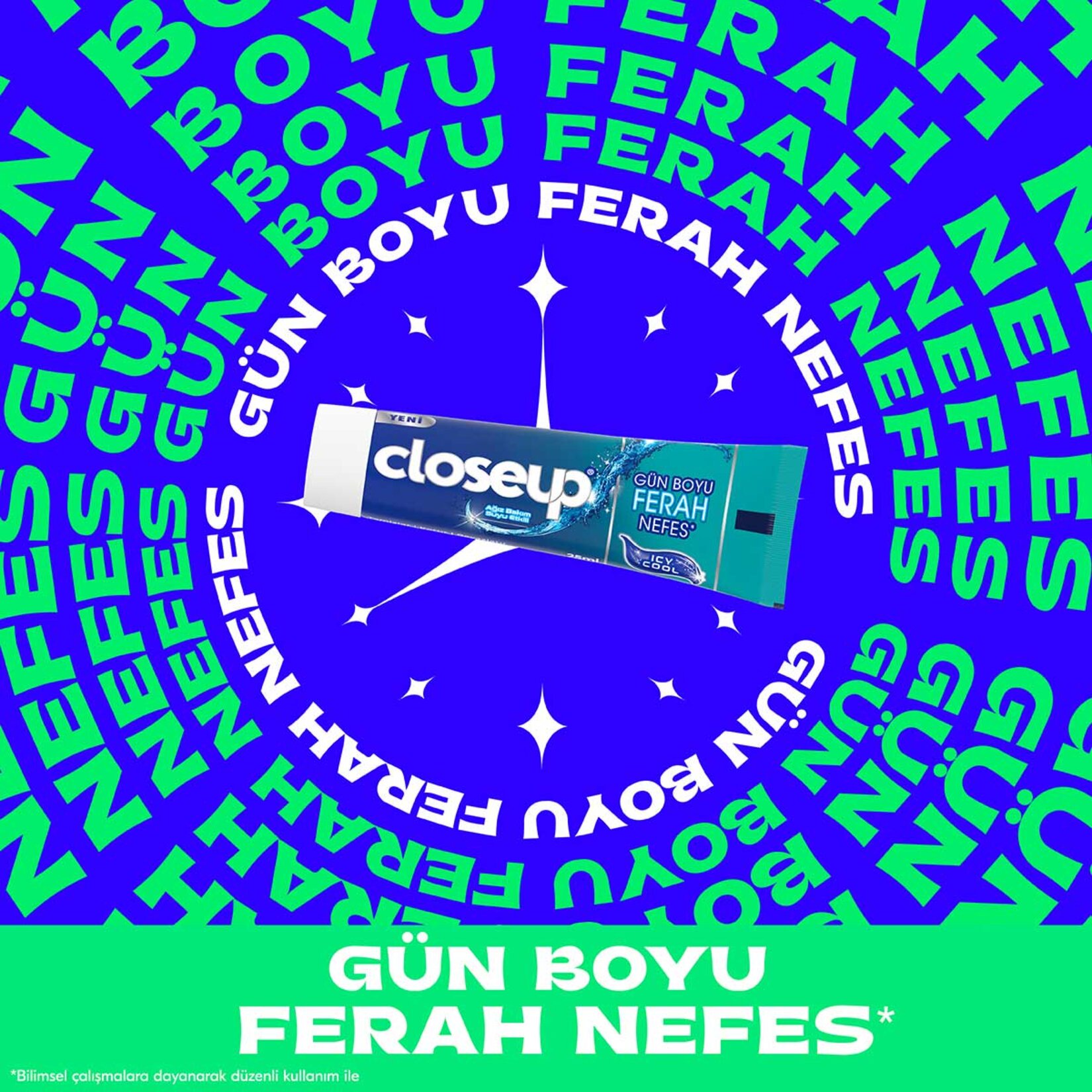 Closeup Diş Macunu Icy Cool Ağız Bakım Suyu Etkili 25 Ml - Görsel 4